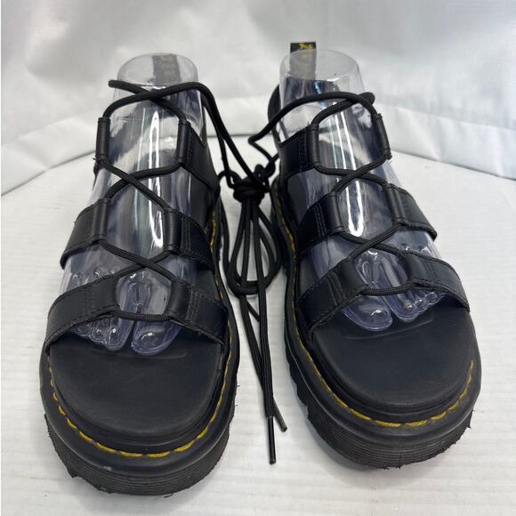 Dr. Martens Nartilla Platform Sandal Gladiator black size lady 9 - Picture 9 of 14